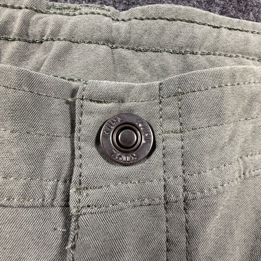 KUHL Splash Capri Pants Womens 6 Sage Green Hiking Outdoor Performance Cropped - Picture 12 of 16